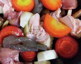 炊飯器で昆布＆鶏ガラ〜白・筑前煮〜作り方3写真
