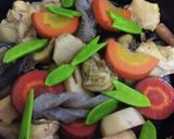 炊飯器で昆布＆鶏ガラ〜白・筑前煮〜作り方5写真