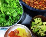野菜たっぷりタコミートPowerサラダ作り方4写真
