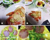 簡単な朝食●親子Cooking●作り方1写真