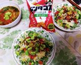 野菜たっぷりタコミートPowerサラダ作り方9写真
