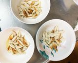 肉無チクワ簡単ウスター梅クリーム味野菜炒作り方2写真