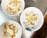 肉無チクワ簡単ウスター梅クリーム味野菜炒作り方3写真