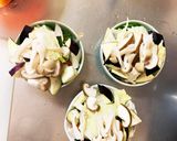 肉無チクワ簡単ウスター梅クリーム味野菜炒作り方11写真
