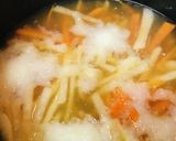 だいこん＆にんじんの根菜雑煮作り方1写真