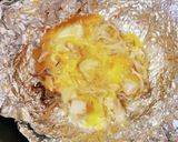 節水☆餅とモヤシのお好み焼き★洗い物ゼロ作り方3写真