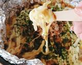 節水☆餅とモヤシのお好み焼き★洗い物ゼロ作り方4写真