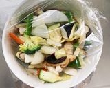 お節リメイク&食材消費オイごま八宝回鍋肉作り方14写真