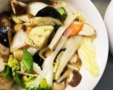 お節リメイク&食材消費オイごま八宝回鍋肉作り方18写真