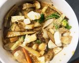 お節リメイク&食材消費オイごま八宝回鍋肉作り方20写真