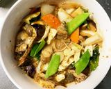 お節リメイク&食材消費オイごま八宝回鍋肉作り方24写真