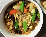 お節リメイク&食材消費オイごま八宝回鍋肉作り方26写真