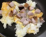 食日記/キムチ炒飯、叉焼ゴロゴロ作り方5写真
