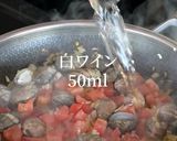 燻製風味が美しいです、ボンゴレパスタ作り方10写真