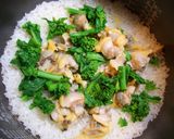 あさりと菜の花の炊き込みご飯作り方4写真
