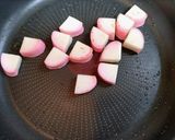 簡単朝食！余り蒲鉾ブロッコリー卵エビ塩炒作り方6写真