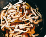 だしの旨みたっぷり＊きのこ蕎麦作り方5写真