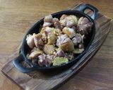 親鳥の塩炒め作り方6写真