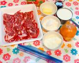 お肉柔らか♪ポークストロガノフ作り方1写真