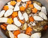 下味しっかり！我が家流✱お煮しめ 筑前煮作り方30写真
