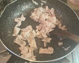 たけのこと豚バラ肉のグラタン作り方3写真