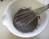 黒豆煮汁の米粉焼きドーナツ作り方3写真