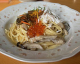 ロイホ風 蟹といくらの和風クリームソース作り方7写真