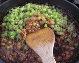 八尾発♪お豆さんと若ごぼうのキーマカレー作り方6写真