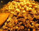 八尾発♪お豆さんと若ごぼうのキーマカレー作り方5写真