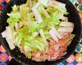 お正月のカニで\白菜の卵とじ/だしマヨ味作り方2写真