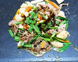 上海焼きそば風~糸こんにゃくを代用麺で~作り方6写真