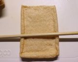 稲荷餅の油揚げの煮方&海苔巻き稲荷餅作り方1写真