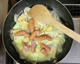 超簡単☆キャベツのからし炒め煮♪♪作り方2写真