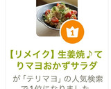 【リメイク】生姜焼♪てりマヨおかずサラダ作り方19写真
