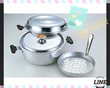 圧力鍋＆無水鍋、W使いのお赤飯作り方19写真