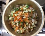 【大崎市】キャロットはっと汁【学校給食】作り方5写真