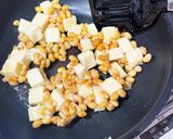 高野豆腐と大豆の甘味噌和え作り方3写真