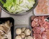 白菜とキノコたっぷりクリーム煮♪作り方1写真