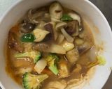 コク旨トマト味噌照味ツナ根菜白菜野菜炒作り方19写真