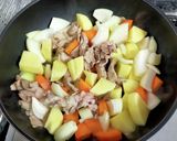 オイスターソース肉じゃが作り方3写真