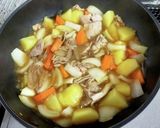 オイスターソース肉じゃが作り方4写真