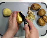もちっとぽてっと★餅ポテト★動画あり★作り方1写真