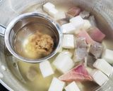 七草汁(クジラ汁)作り方6写真