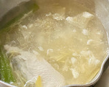＊白きくらげと鶏肉の生姜スープ＊作り方2写真