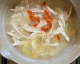 ＊白きくらげと鶏肉の生姜スープ＊作り方3写真