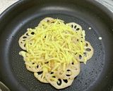 簡単♪れんこんのガレット風焼き焼き作り方4写真
