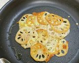 簡単♪れんこんのガレット風焼き焼き作り方7写真