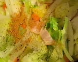 キャベツたっぷり！温まる野菜スープ作り方3写真