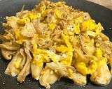 舞茸とツナの炒め物♪ふんわり卵和え作り方6写真