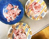 レンジきな粉味噌オーロラソース味甘酢酢豚作り方3写真